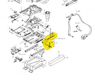 Isri 7900/947 Antrieb Horizontaleinstellung kpl.