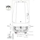 KAB 554 FH - 24V Stoff Havanna Schwarz (280mm Spurmass)...